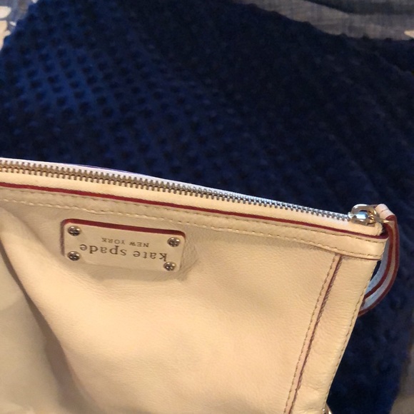 👗Vintage Kate Spade Fold over bag zips and pocket - Picture 7 of 11